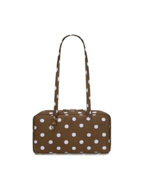 Nylon Bowler Bag Lightweight Slouchy Shoulder Bag